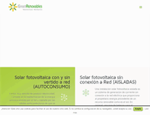 Tablet Screenshot of greenrenovables.com